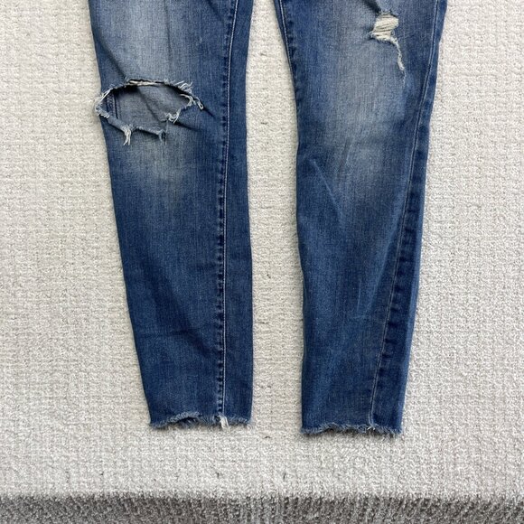 LUCKY BRAND Ava Super Skinny Medium Wash Denim Mid-Rise Jeans Size 4 / 27 Ankle - Picture 4 of 10